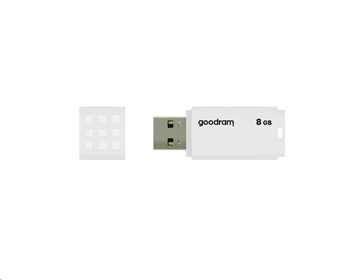 GOODRAM Flash Disk UME2 8GB USB 2.0 biela2 