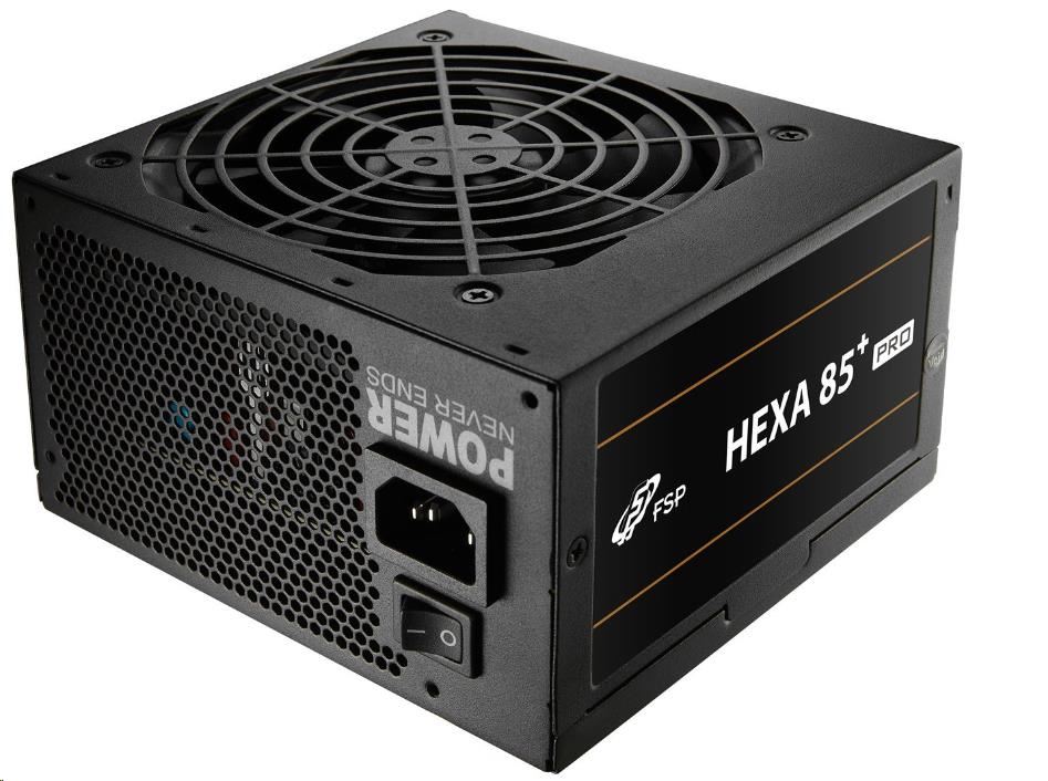 Napájací zdroj Fortron 650W HEXA 85+ PRO 650,  plný rozsah,  ATX,  Bronze,  DC/ DC0 
