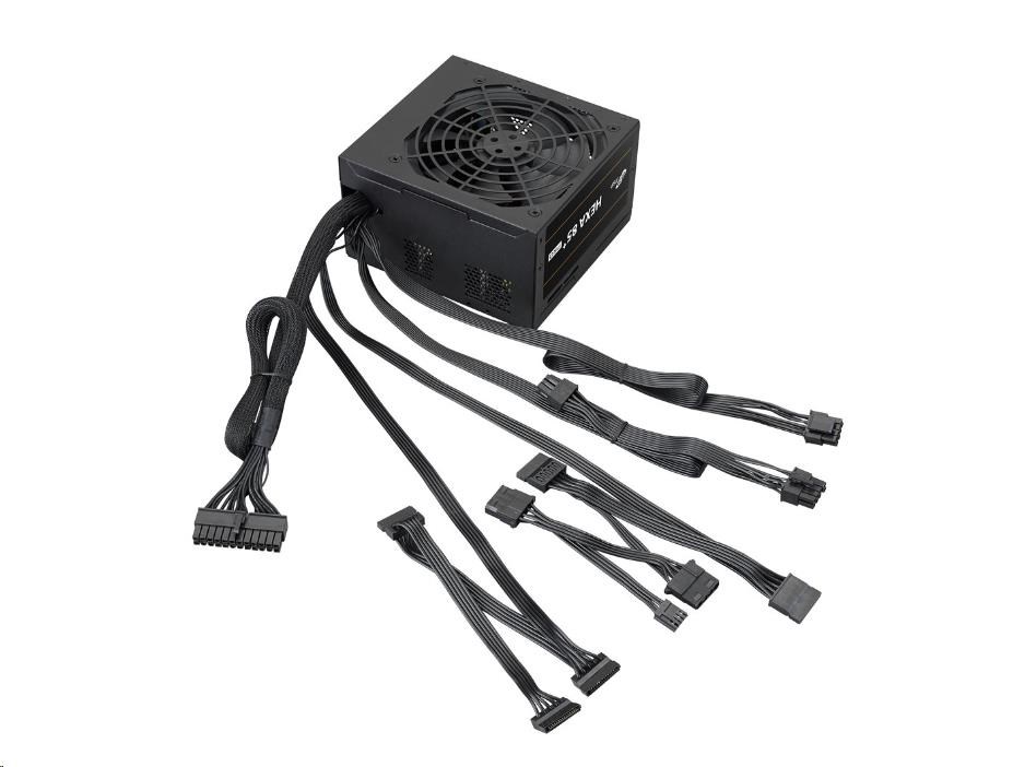 Napájací zdroj Fortron 650W HEXA 85+ PRO 650,  plný rozsah,  ATX,  Bronze,  DC/ DC4 