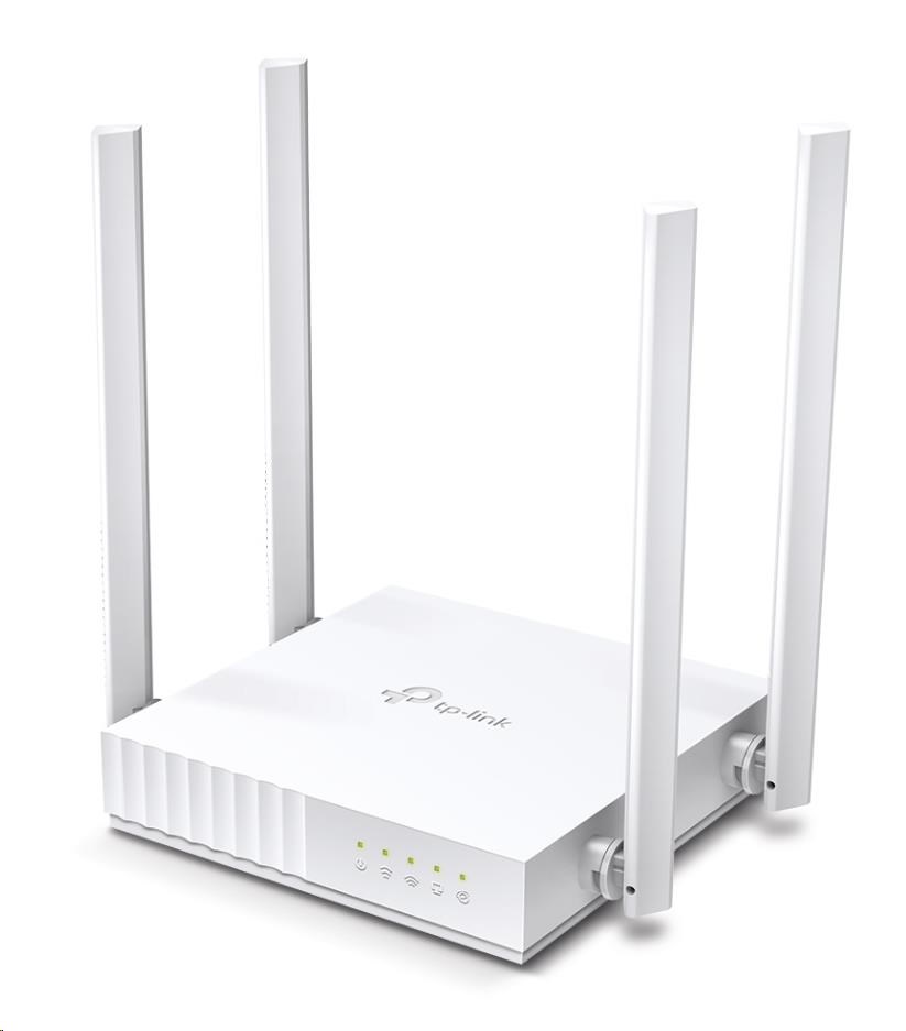 TP-Link Archer C24 WiFi5 router (AC750,  2, 4GHz/ 5GHz,  4x100Mb/ s LAN,  1x100Mb/ s WAN)1 
