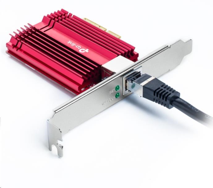 TP-Link TX401 PCIe adapter (1xPCIe3.0, 1x10GbE)2 