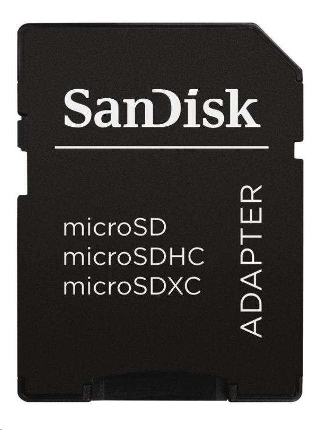 Karta SanDisk MicroSDXC 128 GB Ultra (100 MB/ s,  Class 10,  Android) + adaptér1 