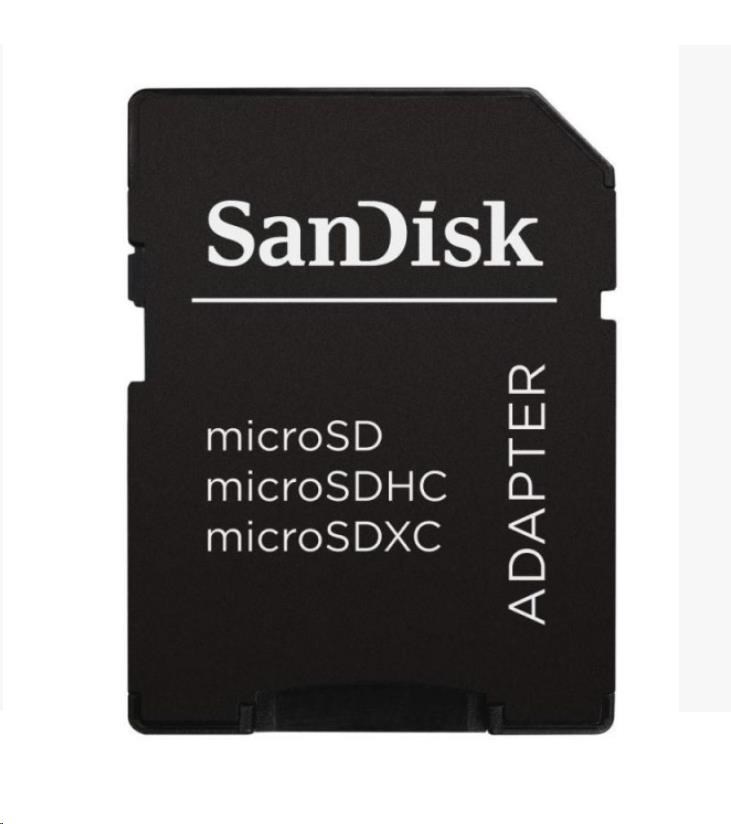 Karta SanDisk MicroSDXC 256 GB Ultra (100 MB/ s,  Class 10,  Android) + adaptér1 