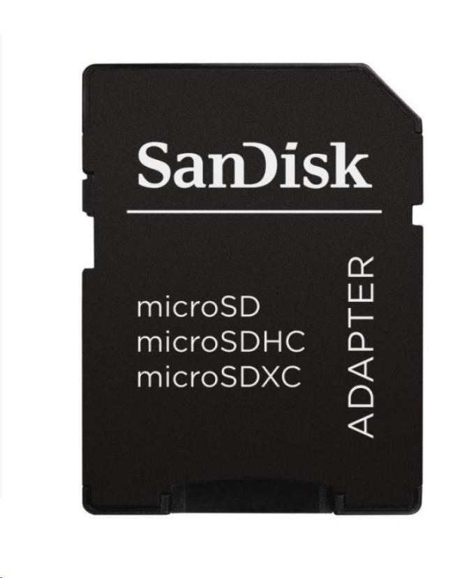 Karta SanDisk MicroSDXC 512 GB Ultra (100 MB/ s,  trieda 10,  Android) + adaptér1 