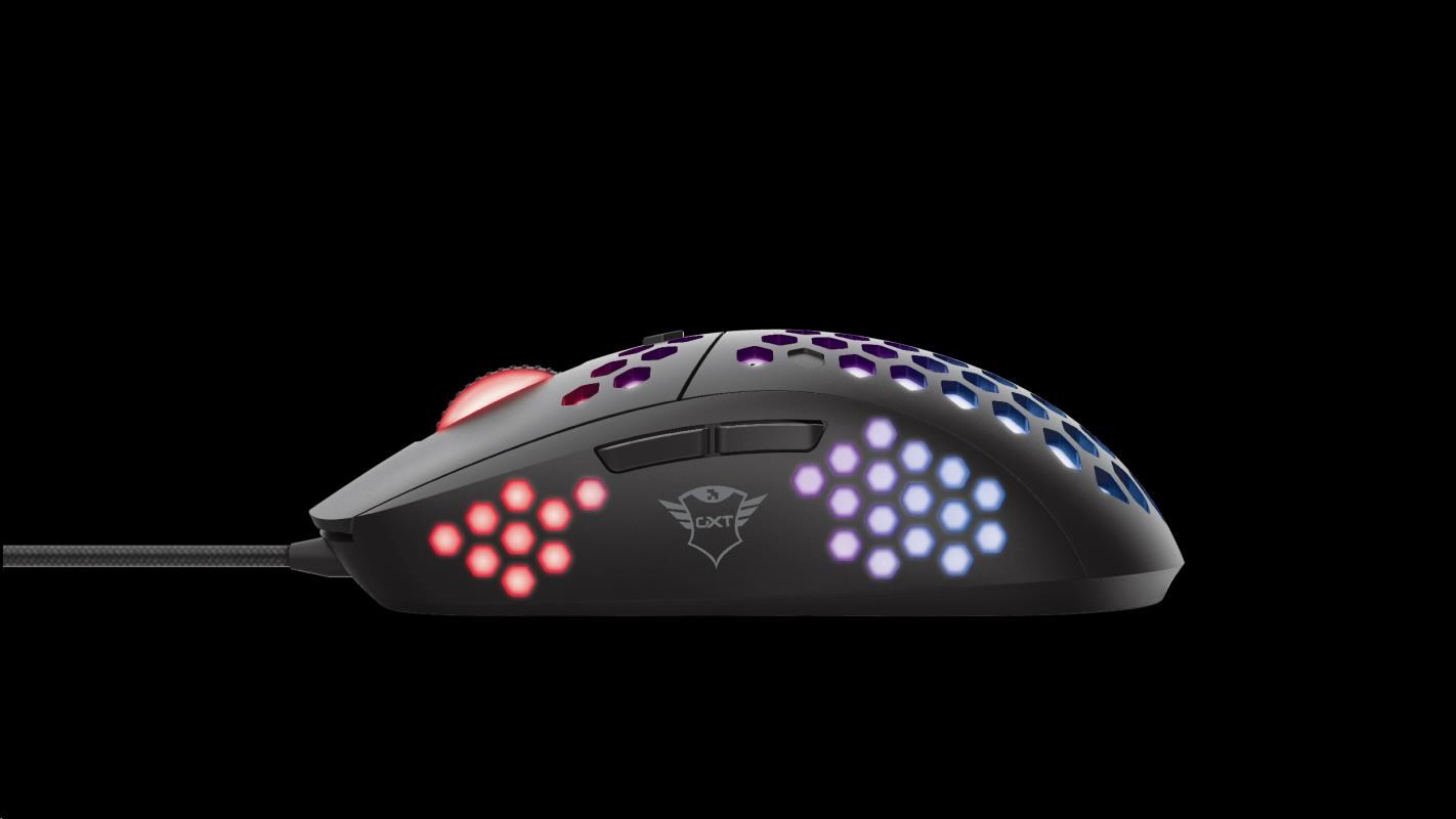 Ultraľahká herná myš TRUST GXT 960 Graphin6 