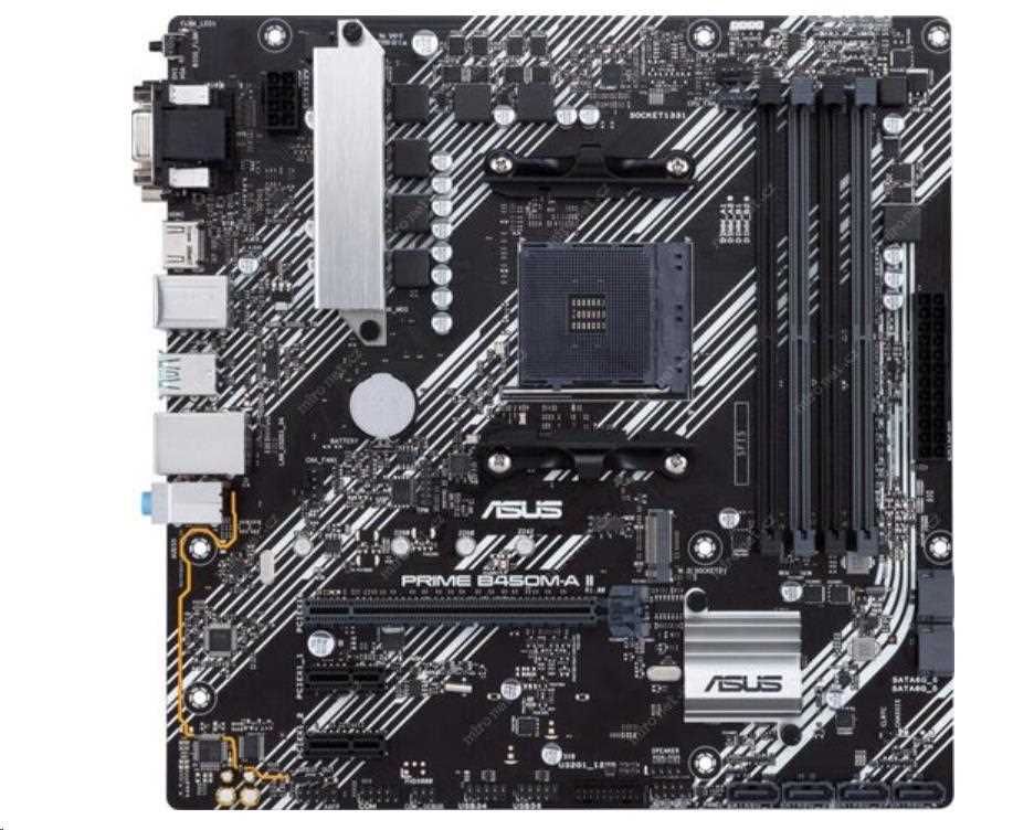 ASUS MB Sc AM4 PRIME B450M-A II,  AMD B450,  4xDDR4,  1xHDMI,  1xDVI,  1xVGA,  mATX0 