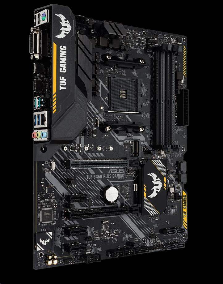 ASUS MB Sc AM4 TUF GAMING B450-PLUS II,  AMD B450,  4xDDR4,  1xDP,  1xHDMI0 