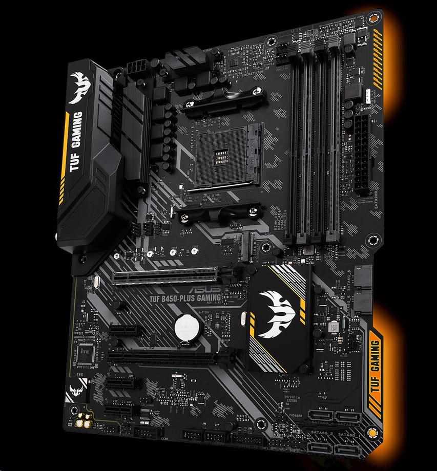 ASUS MB Sc AM4 TUF GAMING B450-PLUS II,  AMD B450,  4xDDR4,  1xDP,  1xHDMI1 
