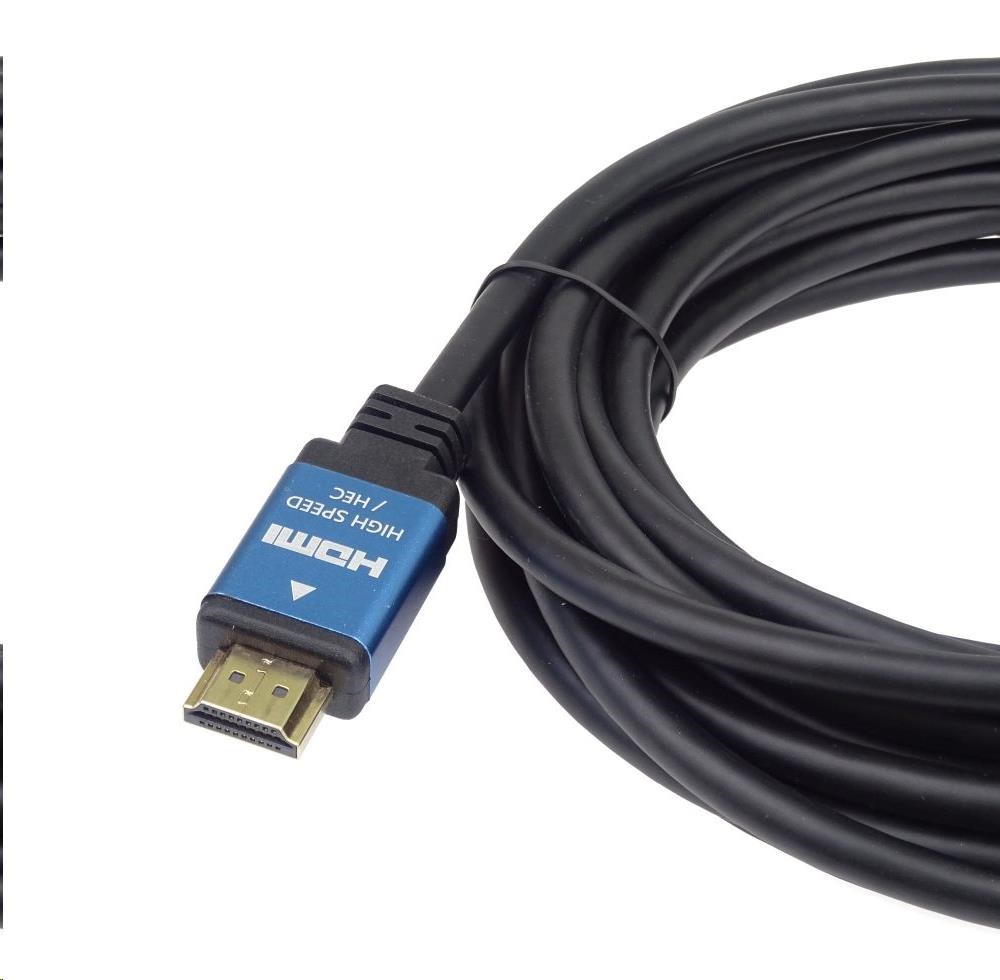 PREMIUMCORD HDMI - Ultra HDTV kábel,  3 m (kov,  pozlátené konektory)2 
