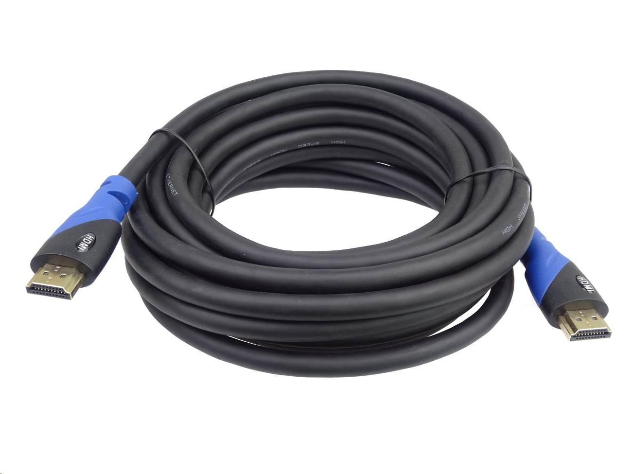 Kábel PREMIUMCORD HDMI na Ultra HDTV,  1.5 m (farba,  pozlátené konektory)4 