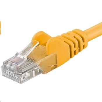 PREMIUMCORD Patch kábel UTP RJ45-RJ45 CAT5e 15m žltý0 