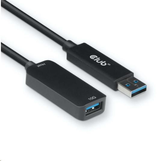 Predlžovací kábel USB Club3D 3.2 Gen2 (M/ F) 10Gbps,  5m3 