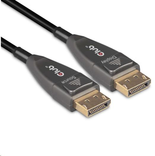 Club3D DisplayPort kábel 1.4 Aktívne optické jednosmerné 4K120Hz 8K60Hz (M/M), 20m5 