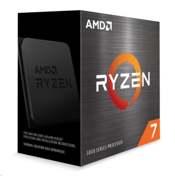 Procesor AMD RYZEN 7 5800X,  8-jadrový,  3.8 GHz (4.7 GHz Turbo),  36 MB cache (4+32),  105 W,  socket AM4,  bez chladiča1 