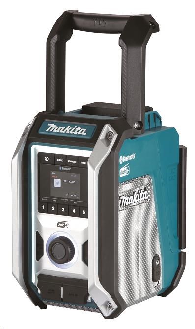 Makita DMR115 - Aku rádio DAB,  Bluetooth,  USB Li-ion,  bez aku Z0 