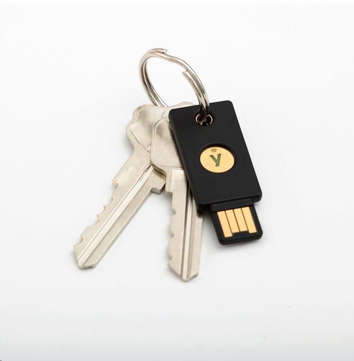 YubiKey 5 NFC - USB-A, kľúč/token s viacfaktorovou autentifikáciou (NFC), podporou OpenPGP a Smart Card (2FA)2 