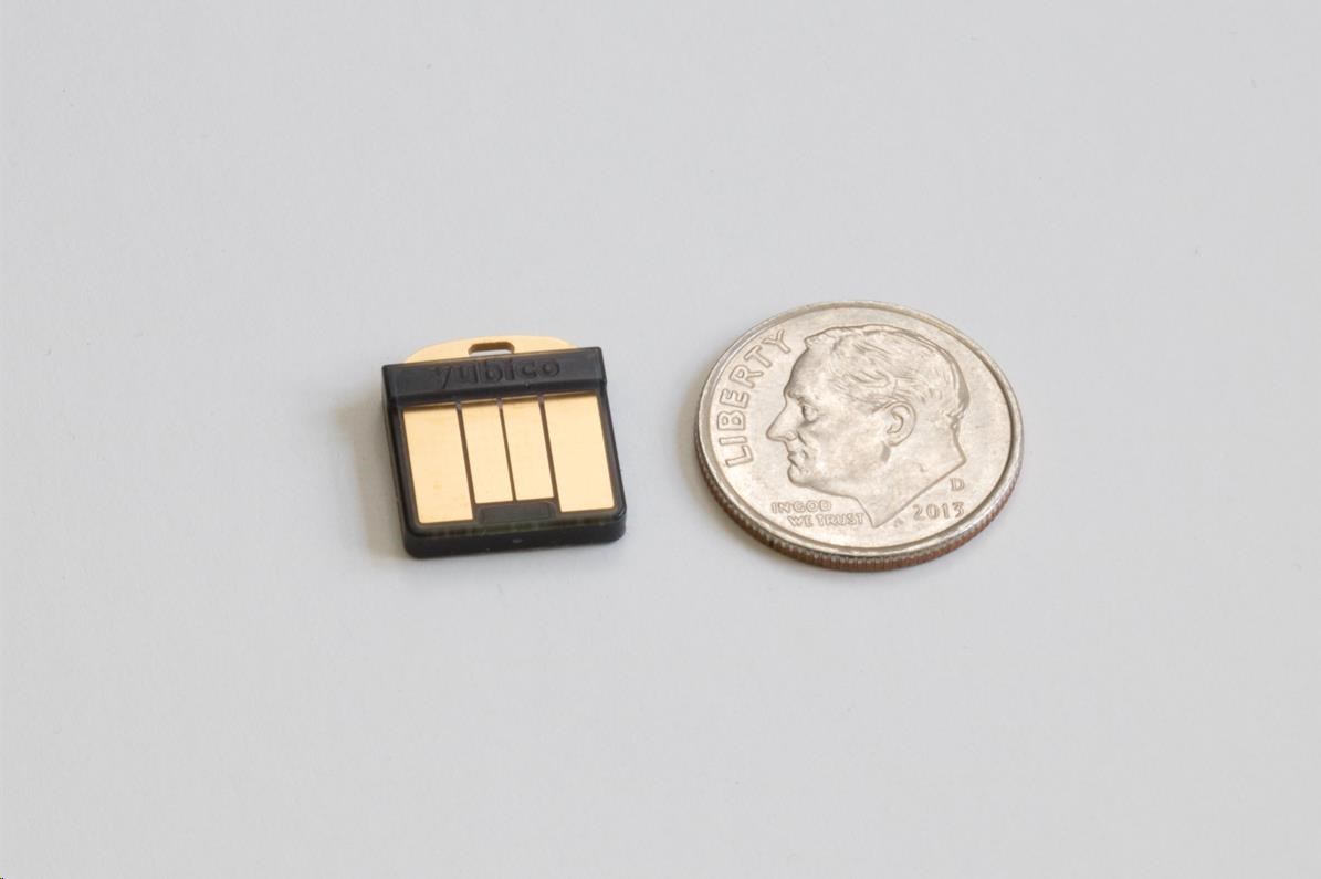 YubiKey 5 Nano - USB-A,  kľúč/ token s viacfaktorovým overovaním,  podporou OpenPGP a čipovej karty (2FA)0 