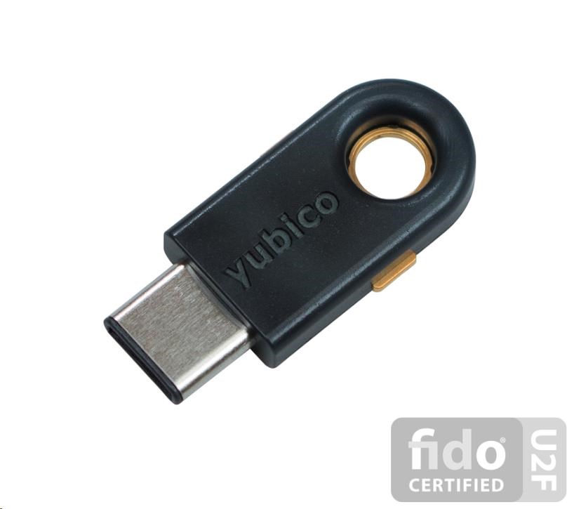 YubiKey 5C - USB-C, kľúč/token s viacfaktorovým overovaním, podporou OpenPGP a čipovej karty (2FA)0 