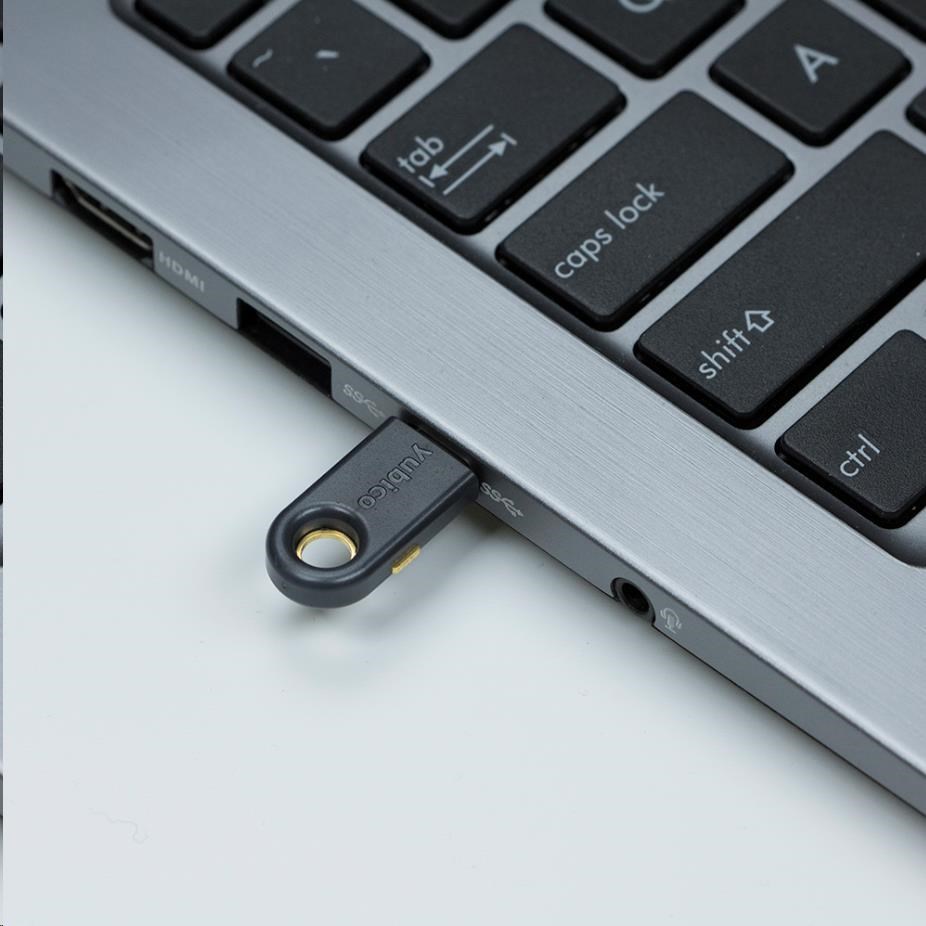 YubiKey 5C - USB-C, kľúč/token s viacfaktorovým overovaním, podporou OpenPGP a čipovej karty (2FA)2 
