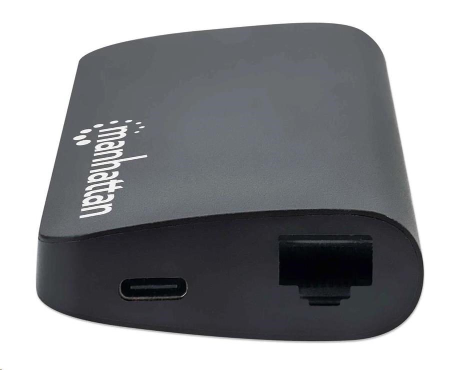 Adaptér MANHATTAN SuperSpeed USB-C samec na HDMI samica,  čierny5 