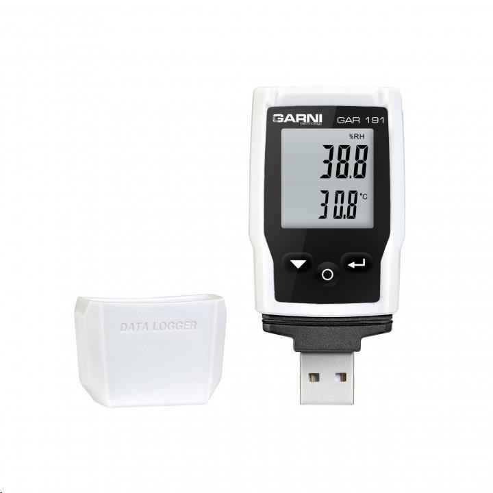 GARNI GAR 191 - USB datalogger pro měření teploty a relativní vlhkosti0 