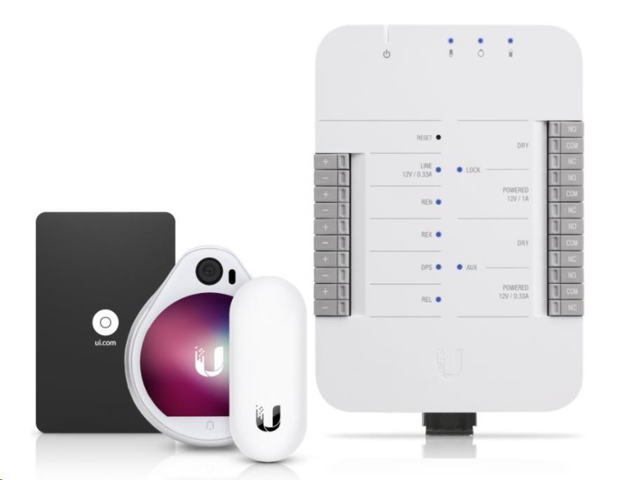 UBNT UniFi Access Starter Kit [4x 10/ 100/ 1000,  802.3bt,  3xPoE-Out,  PoE-In]4 