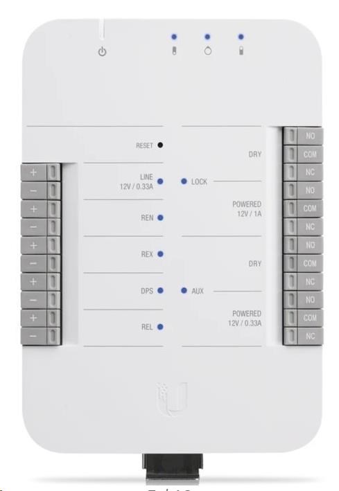 UBNT UniFi Access Starter Kit [4x 10/ 100/ 1000,  802.3bt,  3xPoE-Out,  PoE-In]5 