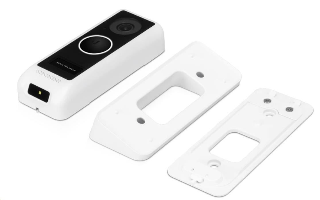 UBNT UVC-G4-DoorBell [1600 x 1200 (UXGA),  30fps,  H.264,  uhol pohľadu 138°,  IR,  PIR,  mikrofón,  reproduktor]1 