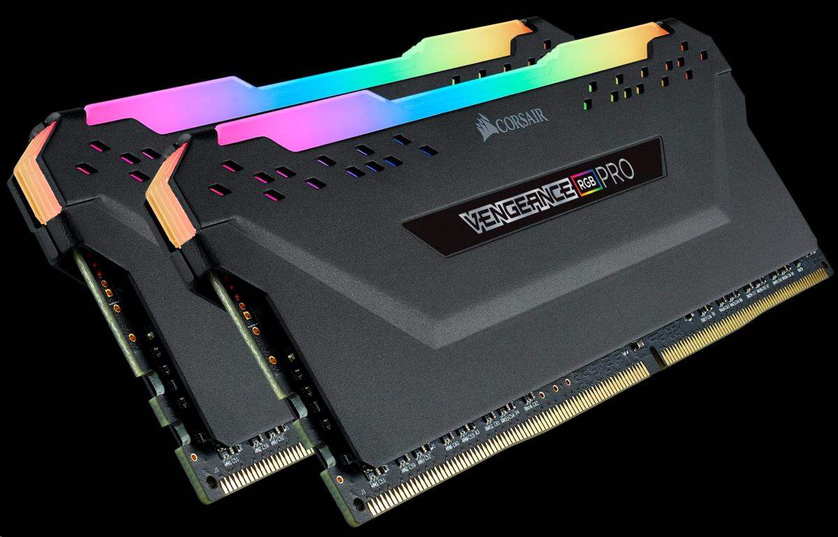 CORSAIR DDR4 16GB (Kit 2x8GB) Vengeance RGB PRO DIM16 3200MHz CL16 čierna0 