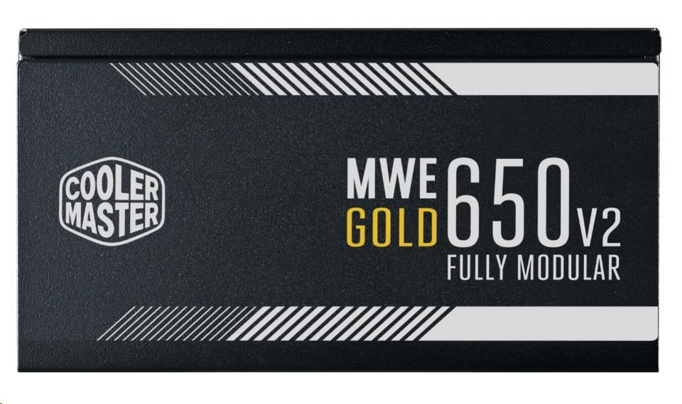 Cooler Master MWE 650 Gold-v2 Full modular,  650W,  80+ Gold1 