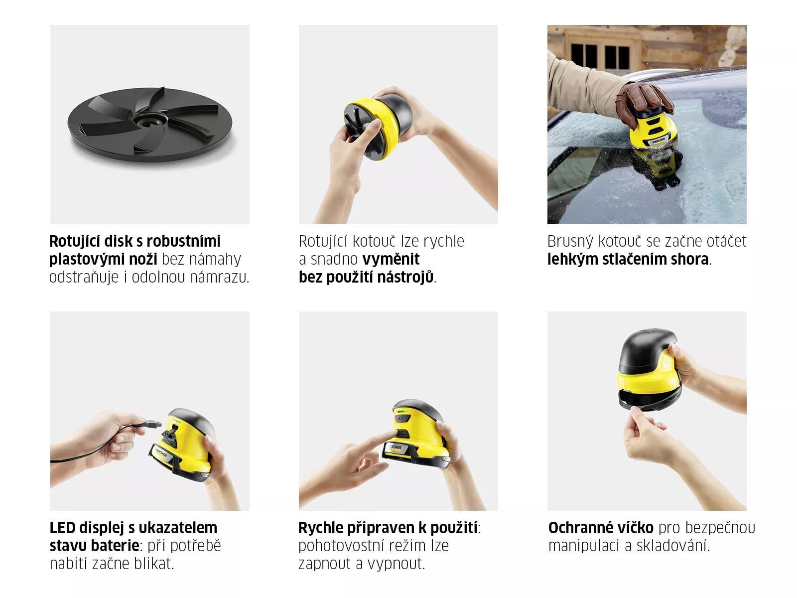 Kärcher EDI 4 elektrická škrabka na led3 
