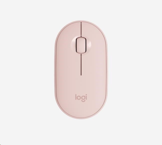 Bezdrôtová myš Logitech Pebble M350,  ružová0 
