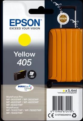 Atrament EPSON v jednom balení Yellow 405 Durabrite Ultra0 