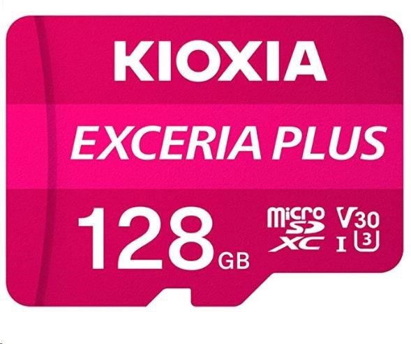 Karta microSD KIOXIA Exceria Plus 128GB M303,  UHS-I U3 Class 100 