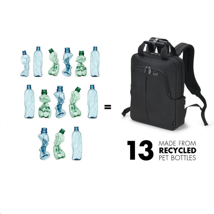 Batoh DICOTA ECO Slim PRO 12-14.1 Čierna farba11 