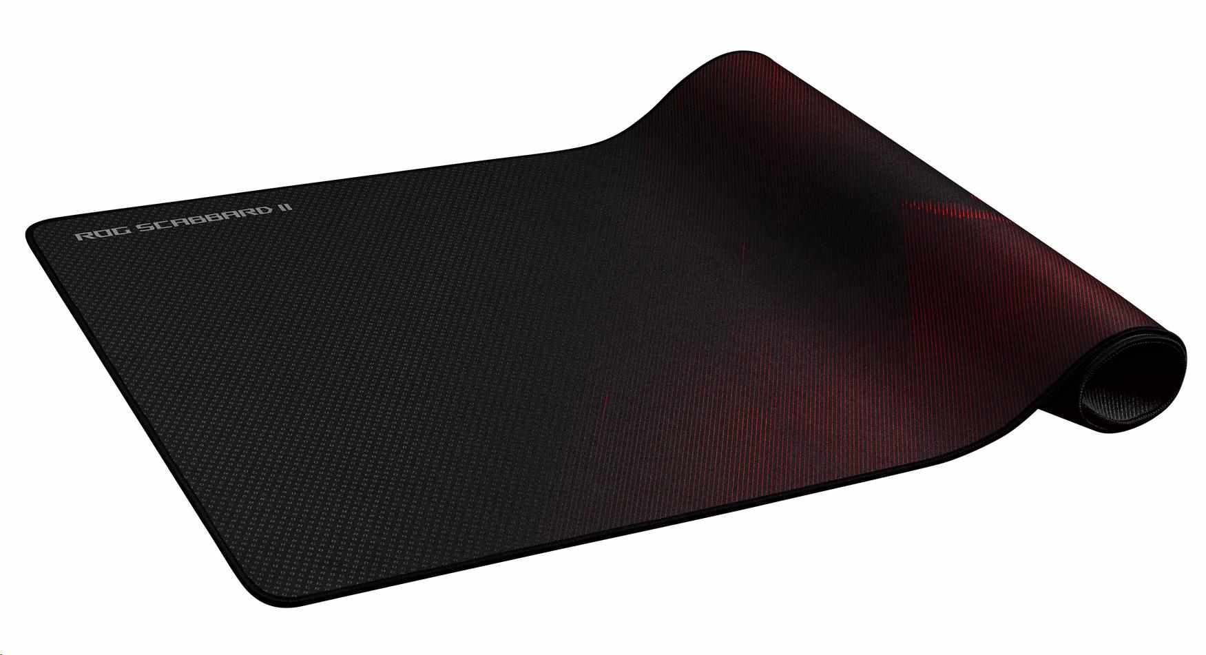 Podložka pod myš ASUS ROG SCABBARD II (NC08),  900x400x3mm,  textilná5 