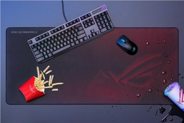 Podložka pod myš ASUS ROG SCABBARD II (NC08),  900x400x3mm,  textilná1 