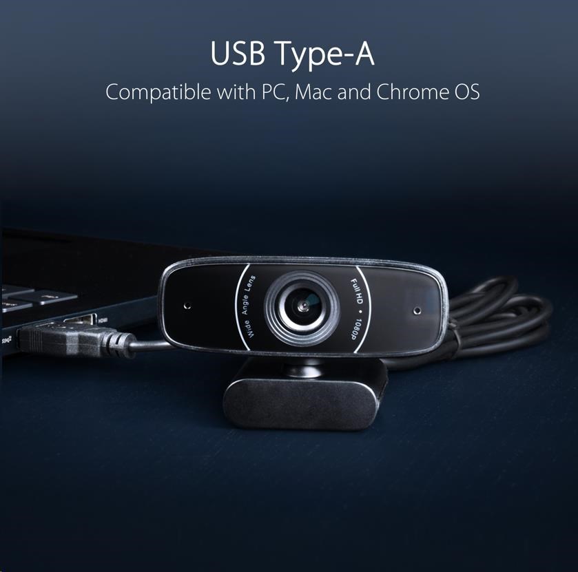 Webová kamera ASUS WEBCAM C3,  USB 2.3 