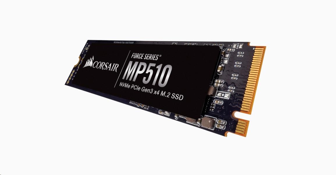 CORSAIR SSD 960GB Force MP510 (R:3480,  W:3000 MB/ s),  M.2 2280 NVMe PCIe,  čierna0 