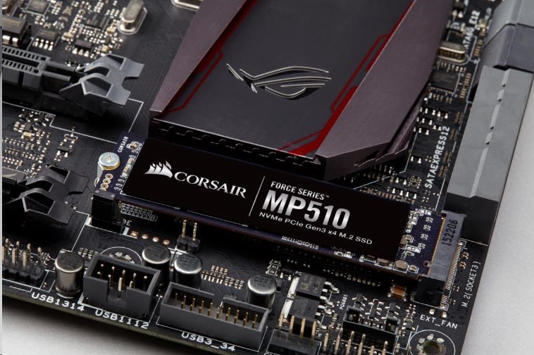 CORSAIR SSD 960GB Force MP510 (R:3480,  W:3000 MB/ s),  M.2 2280 NVMe PCIe,  čierna6 