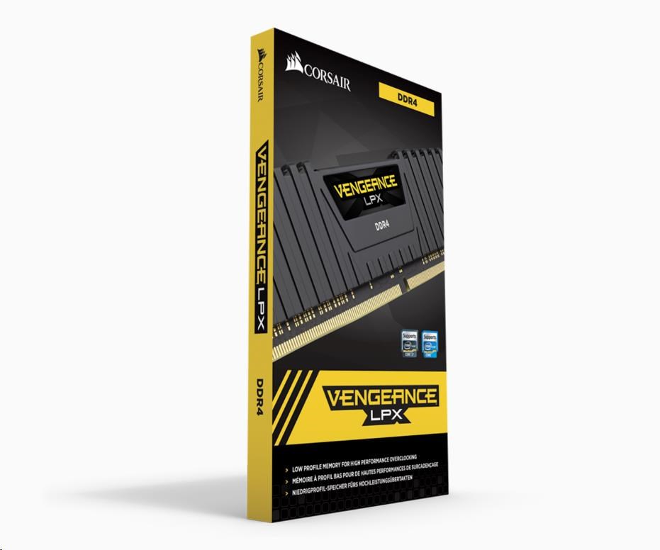 CORSAIR DDR4 64GB (Kit 2x32GB) Vengeance LPX DIMMX 3600MHz CL18 čierna5 