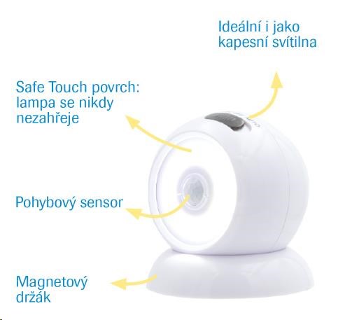 Mediashop Handy Lux Light Ball LED, 120 lm, Bílá1 