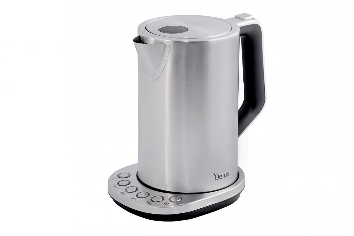 ORAVA Delux rychlovarná konvice, 2200 W, 1.7 l, regulace teploty, automatické vypnutí, nerez3 