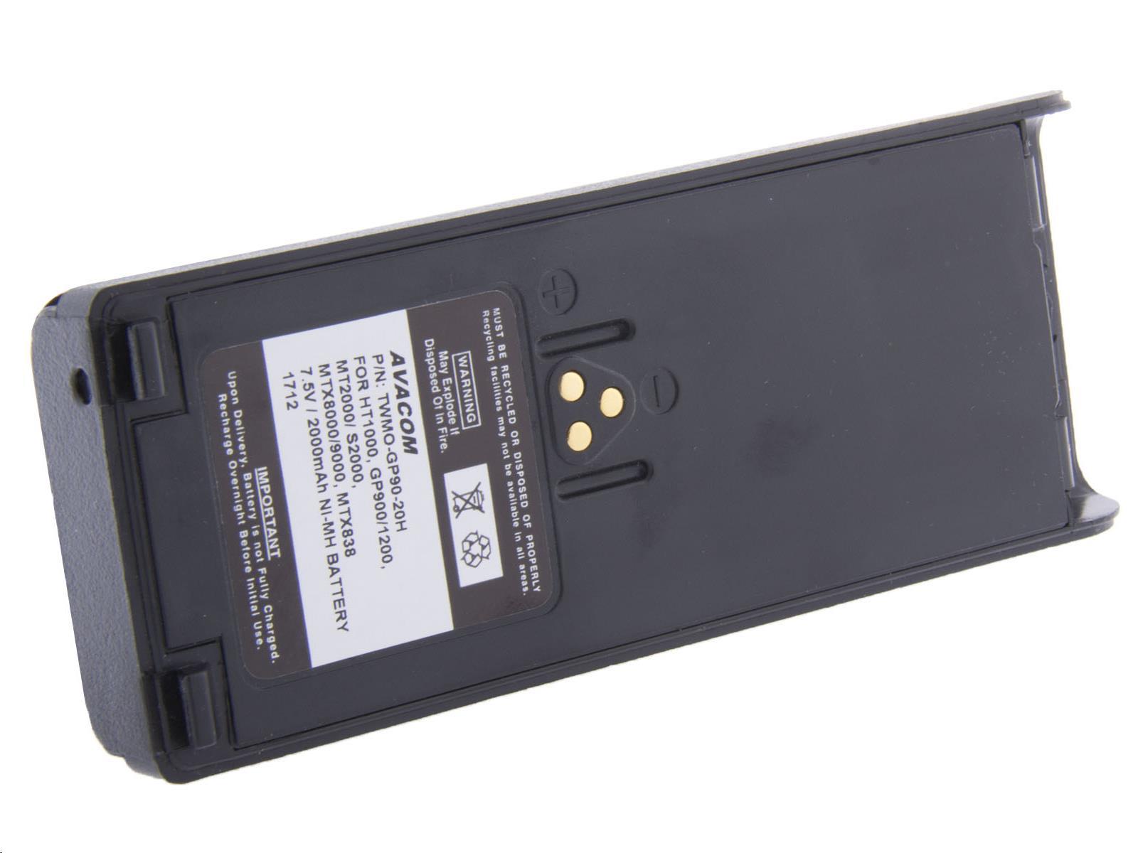 AVACOM Motorola GP900,  MTX838 Ni-MH 7, 5V 2000mAh1 