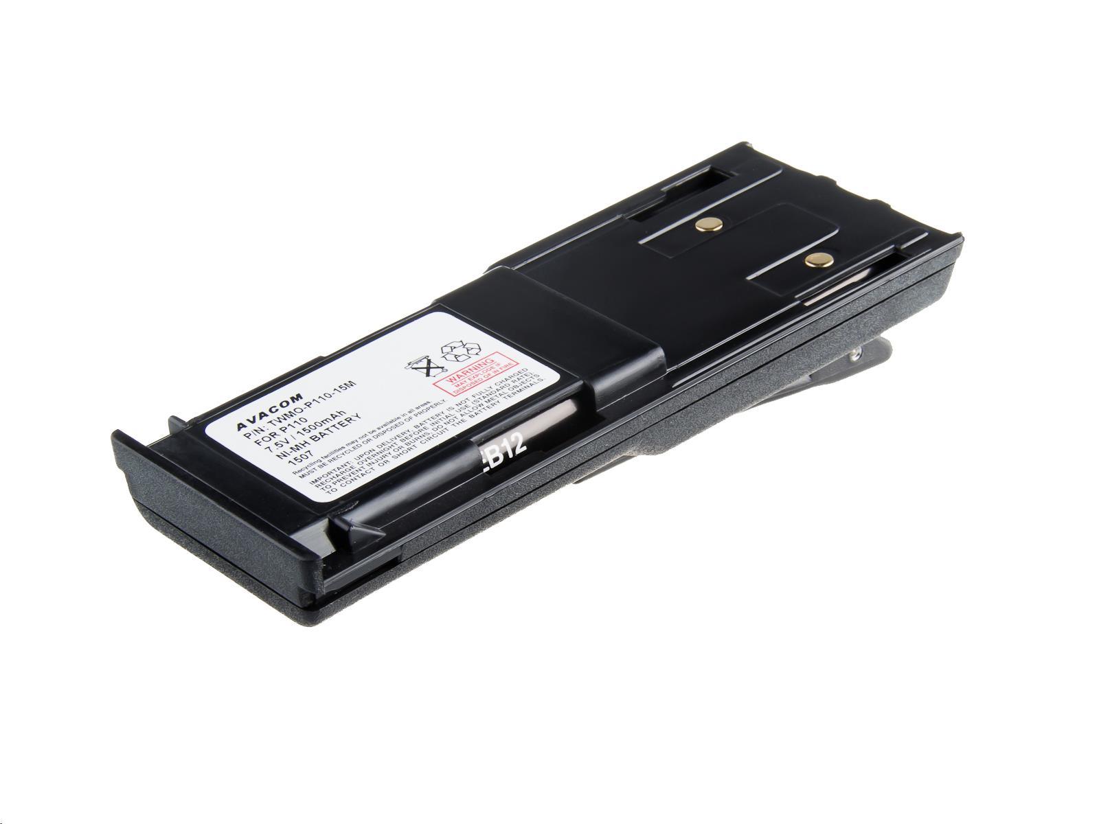 AVACOM Motorola Radius P110 Ni-MH 7, 5V 1500mAh s klipem0 