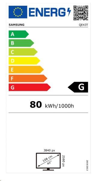 SMART Signage LED QE43T 43