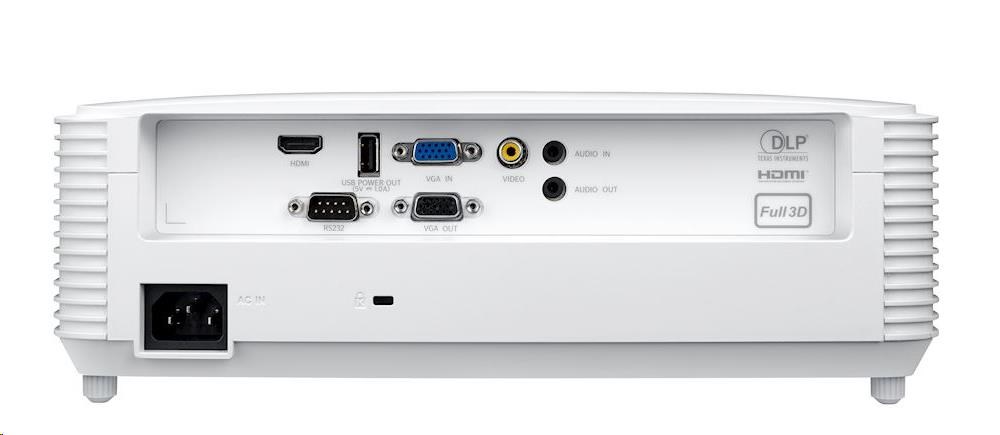 Optoma projektor X309ST (DLP, FULL 3D, XGA, 3 700 ANSI, HDMI, VGA, RS232, 10W speaker)0 