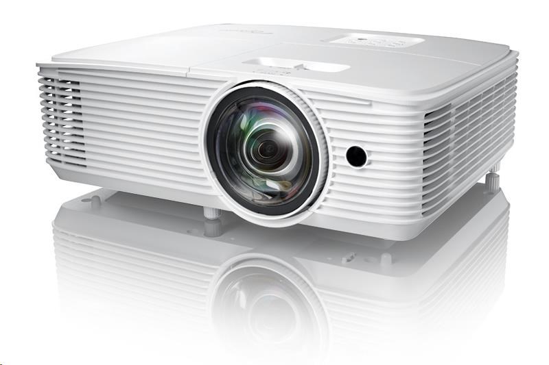 Optoma projektor W309ST  (DLP, FULL 3D, WXGA, 3 800 ANSI, 25 000:1, 16:10, HDMI, VGA, RS232, 10W speaker)0 