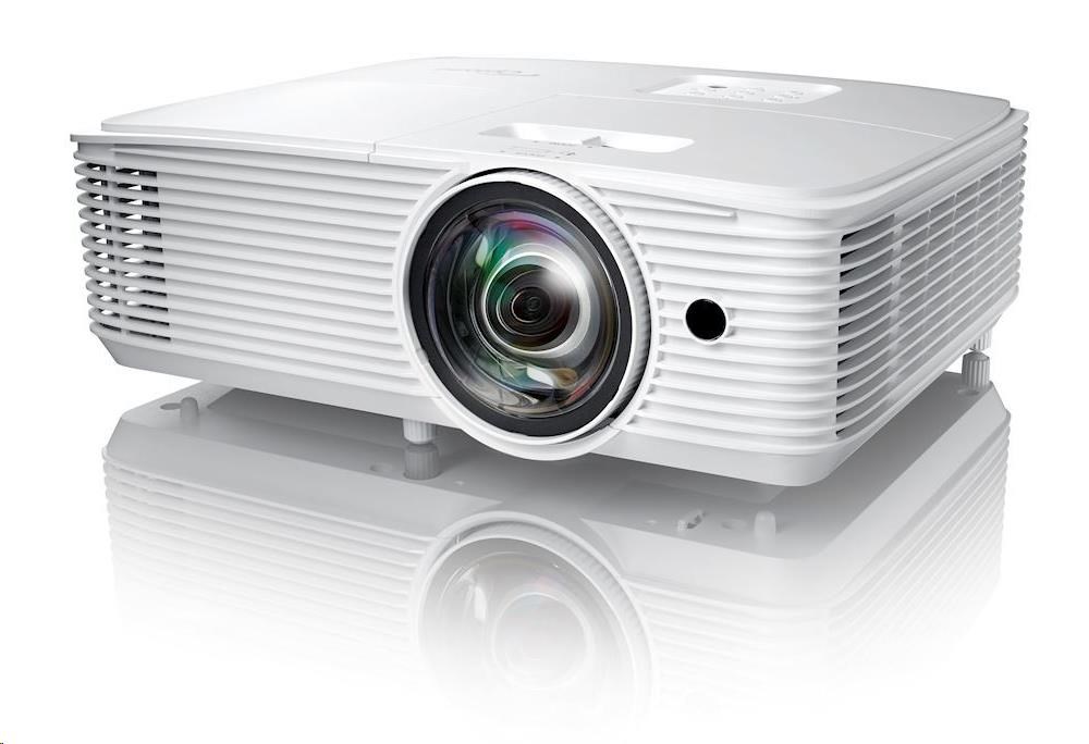 Optoma projektor H117ST  (DLP,  FULL 3D,  WXGA,  3 800 ANSI,  HDMI,  VGA,  RS232,  10W speaker)0 