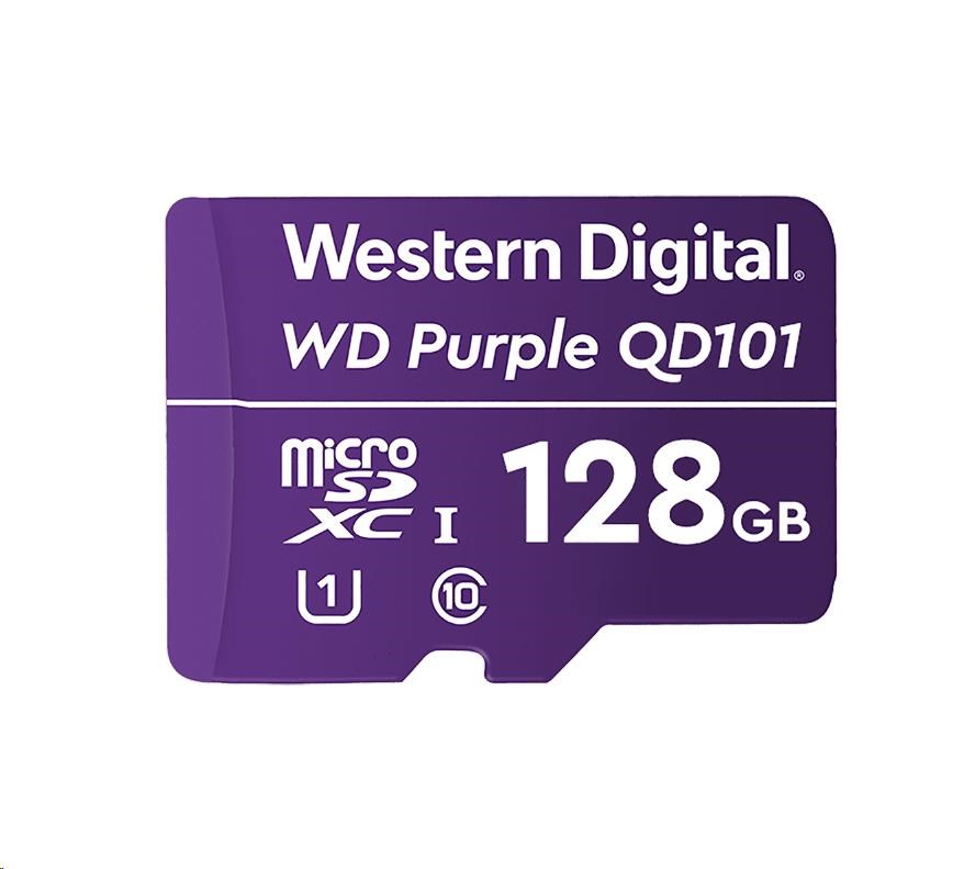 Karta WD MicroSDXC 128 GB WDD128G1P0C Class 10 (R:100/W:60 MB/s)0 